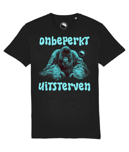 Humans Against Humanity - Onbeperkt Uitsterven t-shirt (zwart)