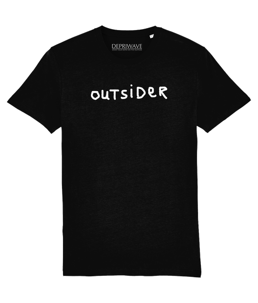 Outsider t-shirt (zwart)