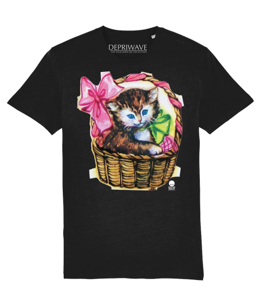 Poes t-shirt (zwart)