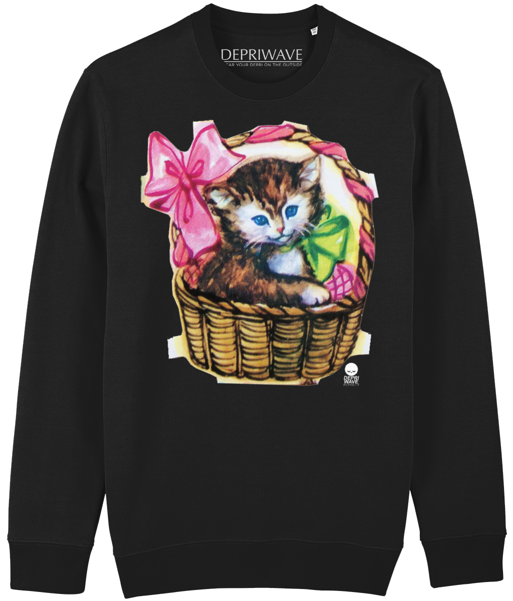 Poes sweater zwart