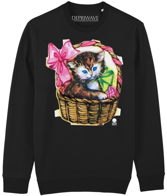 Poes sweater zwart