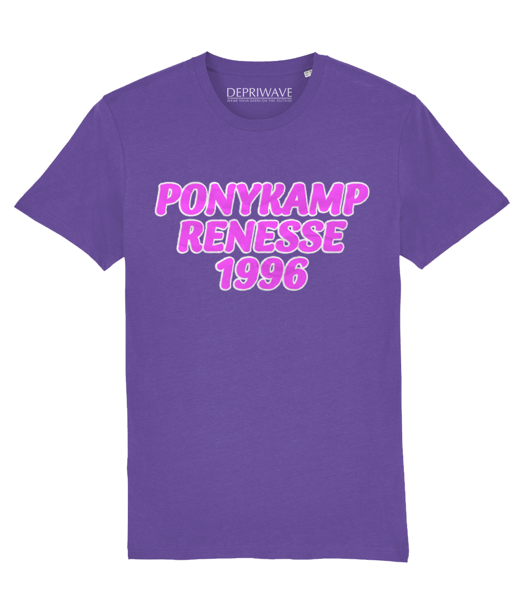 Ponykamp Renesse t-shirt (paars)