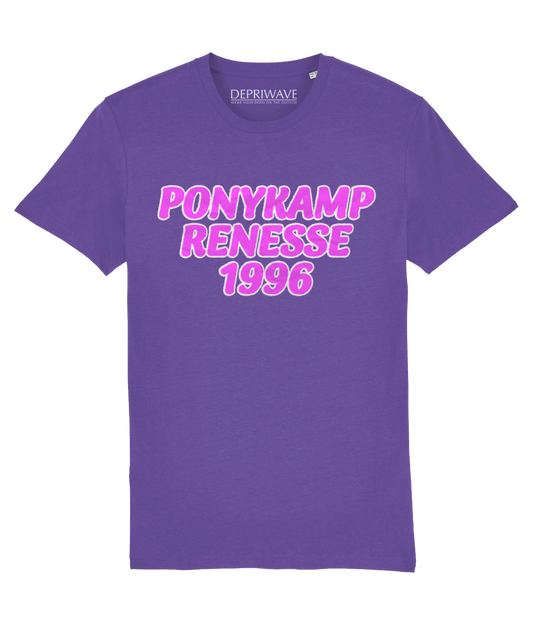 Ponykamp Renesse t-shirt (paars)