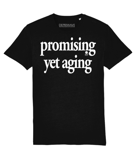 Promising Yet Aging t-shirt (zwart)