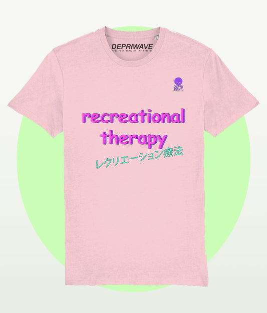 Recreational Therapy t-shirt (roze)