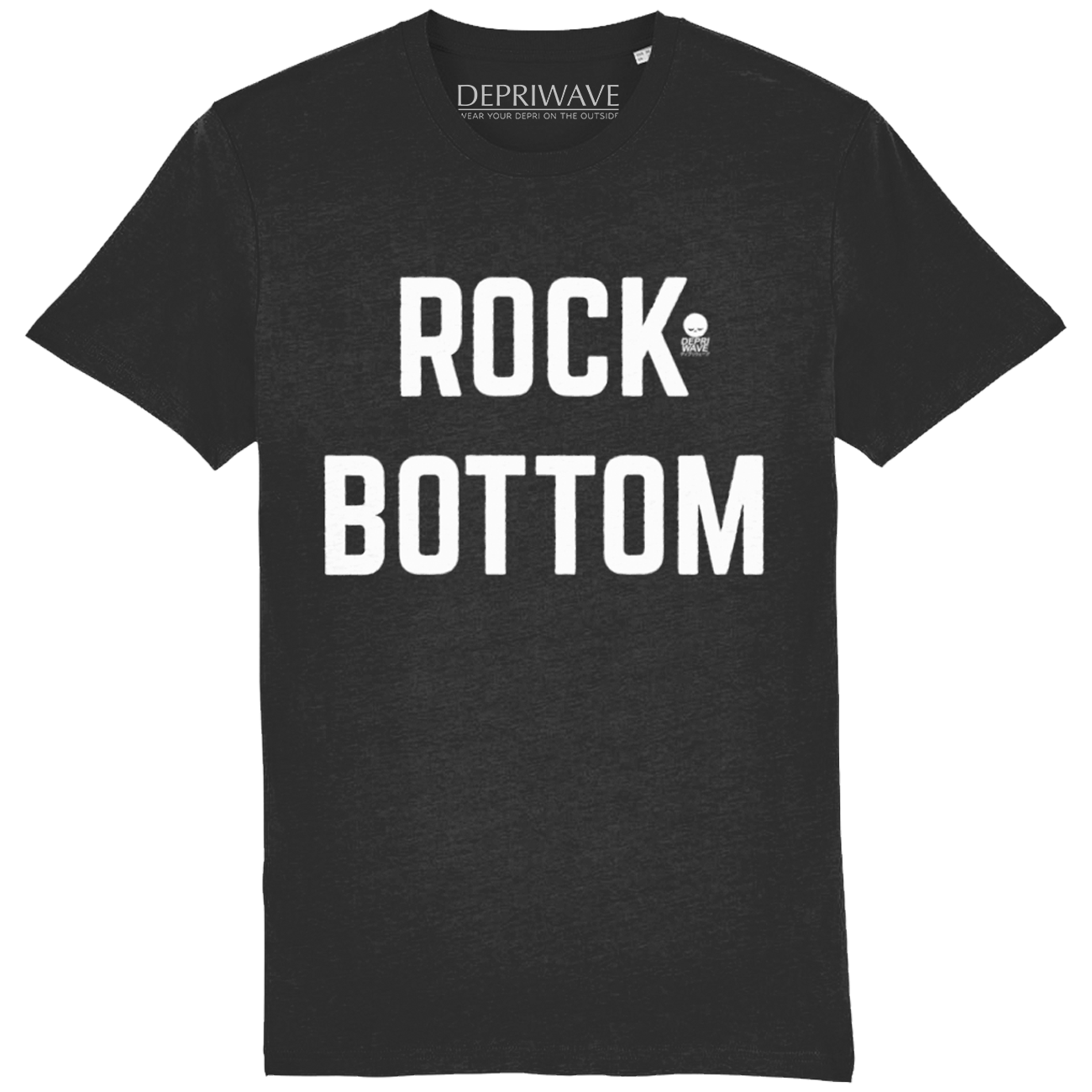 Rock Bottom - t-shirt zwart