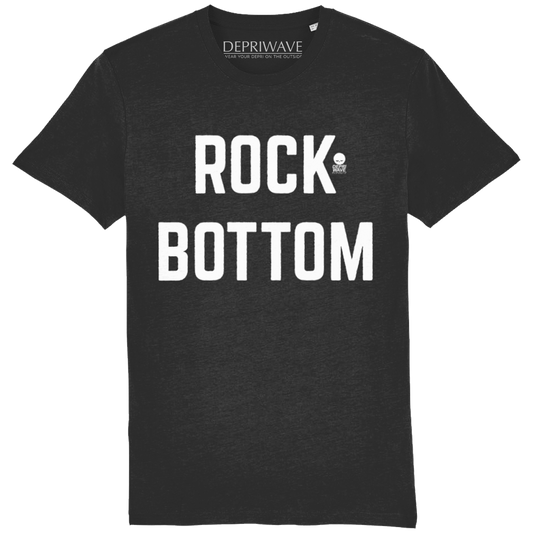 Rock Bottom t-shirt (zwart)