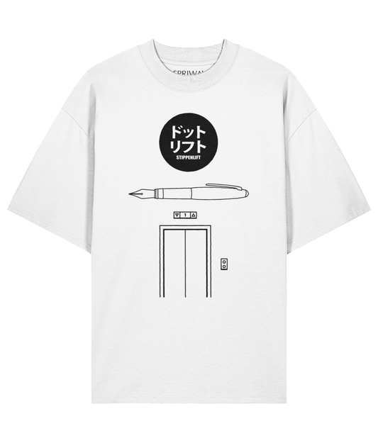 Stip Pen Lift t-shirt (wit)