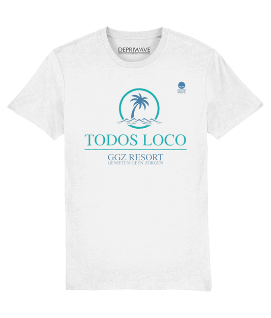 GGZ Resort TODOS LOCO t-shirt (wit)