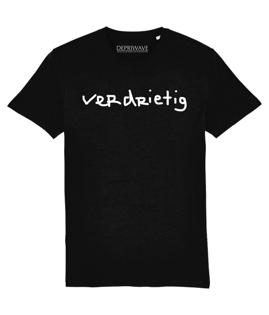 Verdrietig t-shirt (zwart)