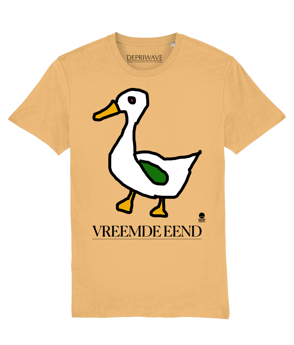 Vreemde Eend t-shirt - oranjegeel