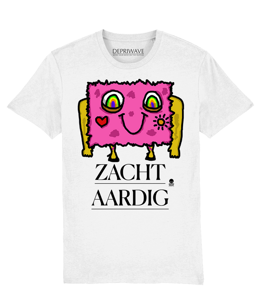 Zacht Aardig t-shirt - wit