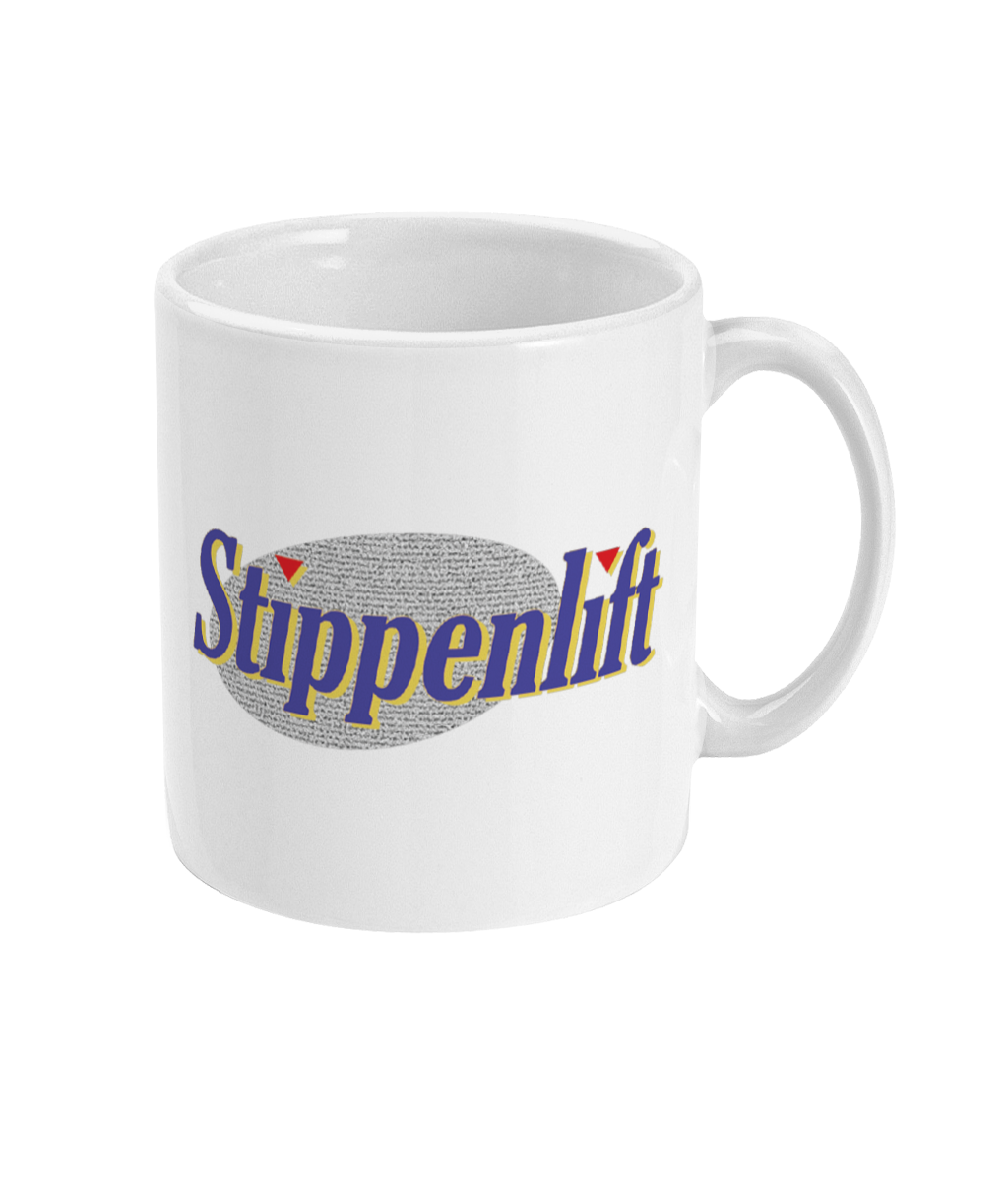 Stippenlift Seinfeld mok