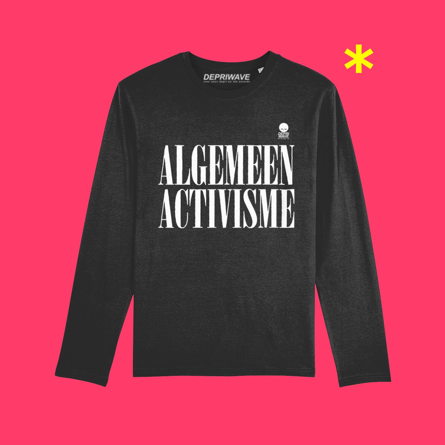 Algemeen Activisme longsleeve - zwart