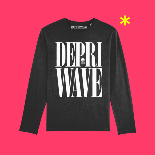 Depriwave longsleeve - zwart