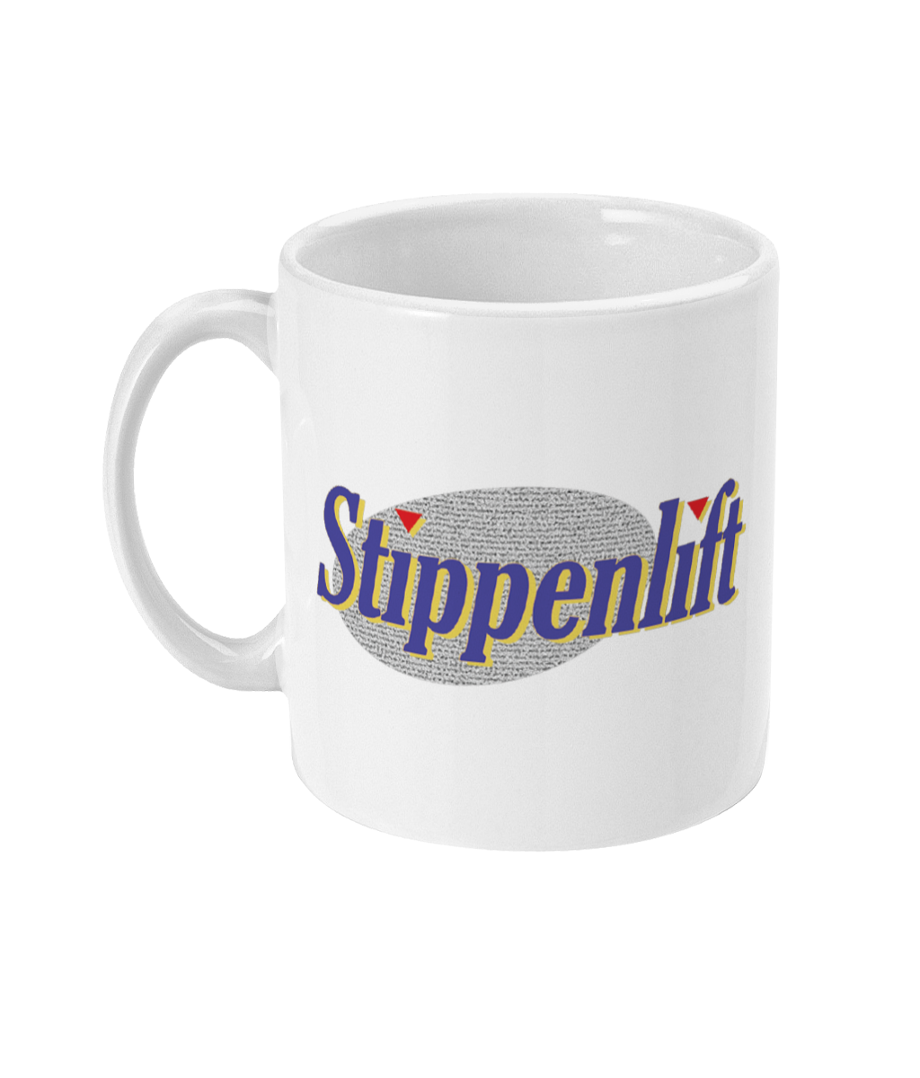 Stippenlift Seinfeld mok