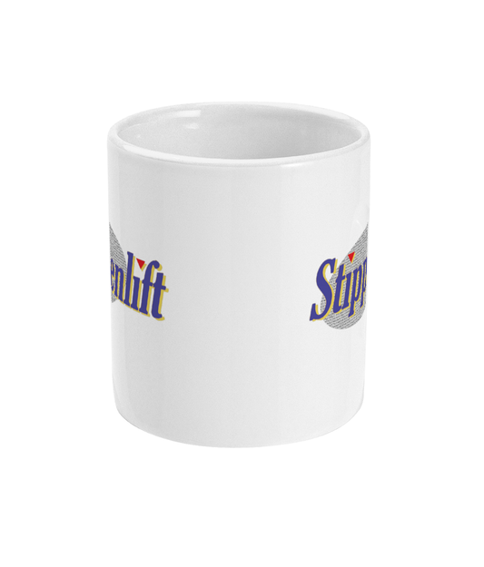 Stippenlift Seinfeld mok